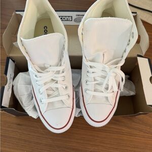 CONVERSE Chuck Taylor All Star White High Top Shoes